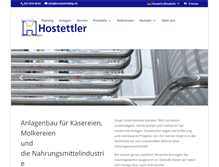 Tablet Screenshot of hostettlerbelp.ch